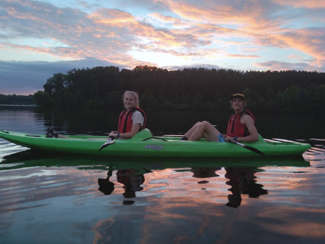 Sunset Paddle - Tandem Kayak